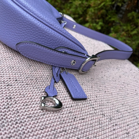 Coach Luna Shoulder Bag in colour Light Violet - Picture 6 of 8